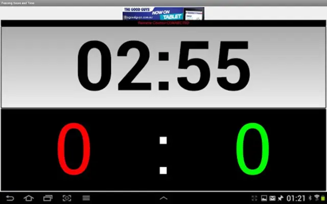 Fencing score and time android App screenshot 0